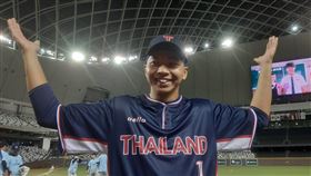 ▲台灣與泰國混血選手林國樑在台灣出生長大，亞運還代表泰國對台灣先發。（圖／記者俞聖律攝影）