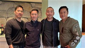 蔡一傑曬出與L.A. Boyz的黃立成、林智文合照（圖／翻攝自蔡一傑臉書）