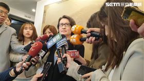 ▲蕭美琴受訪（圖／記者黎冠志攝影）