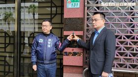 ▲羅智強赴北檢對苗博雅、羅文嘉提告。（圖／記者楊佩琪攝）

