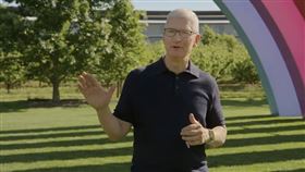  圖／翻攝自蘋果開發者大會,庫克