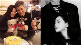 ▲劉詩詩，常華森。（圖／翻攝自微博）