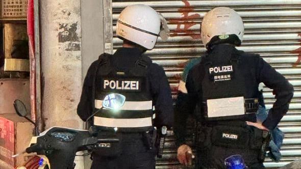 台中驚見「德國警察」值勤惹議？警局澄清