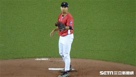 ▲亞錦賽台、泰混血投手林國樑。（圖／記者張沛嘉攝影）