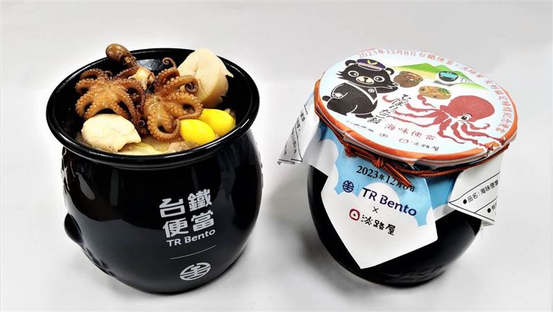 台鐵海味便當12／8開賣　章魚鮑魚都入菜