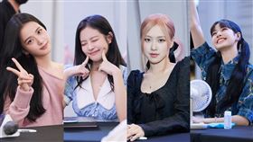 （左起）Jisoo、Jennie、Rosé、Lisa的個人合約還是個謎。（圖／翻攝自BLACKPINK臉書）