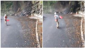 台7,落石,坍方（圖／翻攝自記者爆料網）