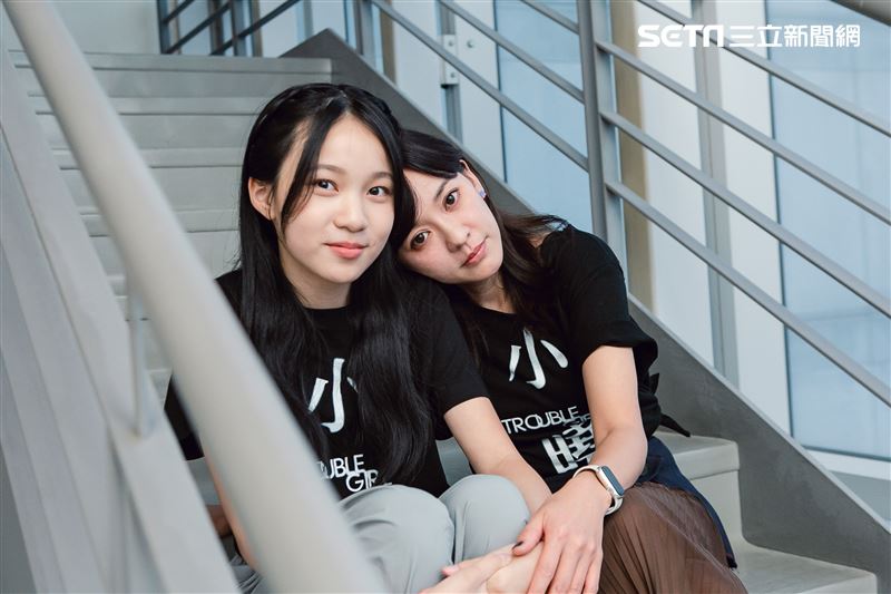 林品彤、陳意涵三立新聞網專訪。（圖／記者楊澍攝影）