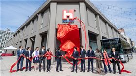 「鴻海高雄軟體研發中心」今（6）日正式啟用。（圖／鴻海提供）