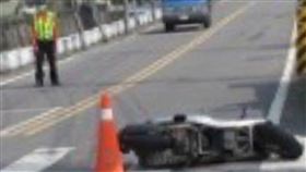 彰化秀水鄉，騎士高速衝路口撞死人，肇因是5義交「指揮不當」，判刑每人賠償50萬(圖／翻攝畫面)