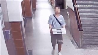 獨／闖台大醫院連偷3店　警電眼鎖定街友