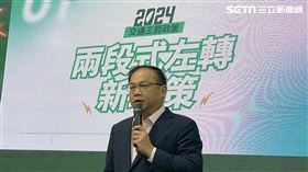 ▲王義川「交通三箭」政見發表記者會（圖／記者高逸帆攝影）