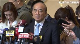 國民黨總統參選人侯友宜、副總統參選人趙少康及黨主席朱立倫今（7）日聯袂拜會前立法院長王金平