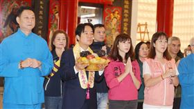 ▲賴清德松山慈惠堂參香祈福（圖／圖/記者邱榮吉攝影）
