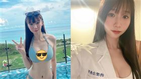 正妹物理治療師「米米」。（圖／翻攝自tryyy_0821 IG）