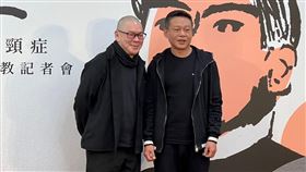 李康生和蔡明亮出席斜頸症衛教記者會。（圖／記者陳穎攝影）