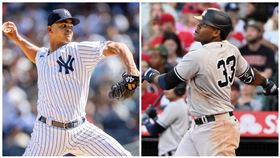 ▲洋基投手阿布瑞尤（Albert Abreu）、外野手柯戴洛（Franchy Cordero）轉戰日職西武獅。（圖／美聯社／達志影像）