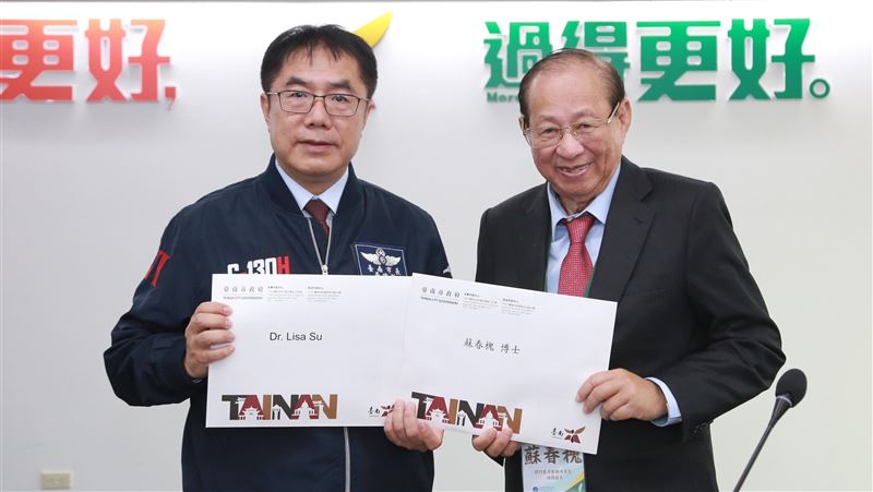 蘇姿丰父親訪台南　樂見海外技術回饋故鄉