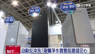 自動反沖洗！海爾淨水器雙認證超安心