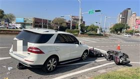 北投承德路七段、文林北路死亡車禍。（圖／翻攝畫面）