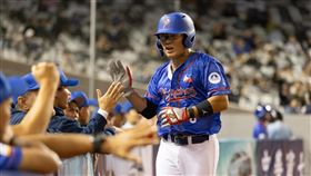 ▲菲律賓在第4局靠3支安打一度追平比分。（圖／中華棒協提供）