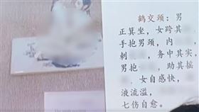 醫學院「講解春宮圖」挨轟！校方介入處理　中國網友嘆：小題大作。（圖／翻攝自微博）