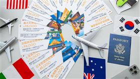 獲得「環遊世界5大洲豪華套裝旅遊雙人遊」的幸運用戶，1人中獎、2人同行，明年1月起可攜伴遨遊5大洲。（圖／台灣大提供）