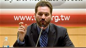 葛林表示，台灣兵役延長1年對美國、日本及其他國家而言是重要指標。（圖／美聯社／達志影像）