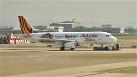 ▲台灣虎航、樂天桃猿推出2號彩繪機，首航執飛桃園-新潟航線。（圖／樂天桃猿球團提供）