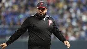 ▲亞錦賽巴勒斯坦總教練，是大聯盟名將吉倫（Ozzie Guillen）的兒子小吉倫（Ozzie Guillen Jr.）。（圖／中華棒協提供）