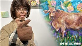 罕病勵志畫家鄭美珠／受訪者提供