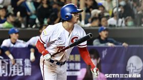 ▲亞錦賽台、日戰，台灣隊右外野手陳孝允打出單場第2支安打。（圖／記者劉彥池攝影）