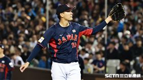 ▲亞錦賽台、日戰，日本隊先發投手嘉陽宗一郎8局無失分。（圖／記者劉彥池攝影）