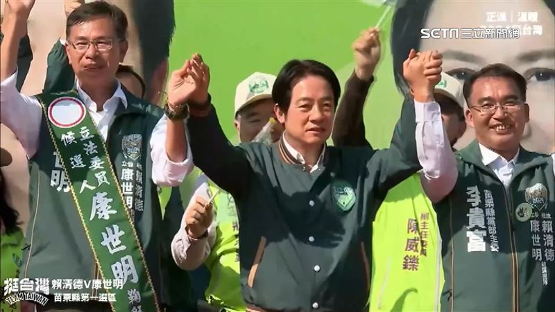 5天內來2次　賴清德輔選稱苗栗「章魚哥」