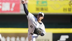 ▲前旅日投手張奕在冬盟賽事初登板。（圖／中華職棒大聯盟提供）