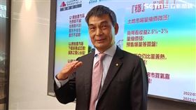 戴德梁行,顏炳立。(圖/記者陳韋帆攝影)