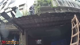 新北市,三重,蜘蛛道,遮雨棚,有線電視,電纜,維修員,