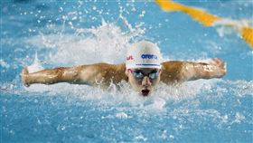 杭州亞運銀牌王冠閎在休息了一個月後小式身手於50蝶摘金。(圖／泳協提供)