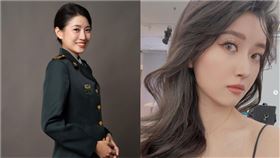 國軍正妹，政戰士(圖/翻攝自IG)