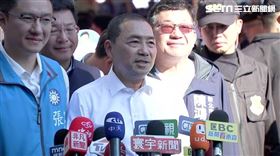 侯友宜出席張智倫聯合競選總部成立大會受訪