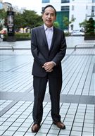 張盛舒三立新聞網專訪。（圖/記者邱榮吉攝影）