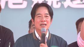 ▲賴清德出席賴瑞隆競選總部成立