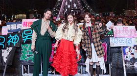 林莎 Sandy  楊銘威（圖／TVBS提供）