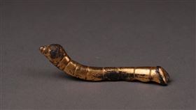 漢朝，鎏金銅蠶(圖／翻攝自百度百科)