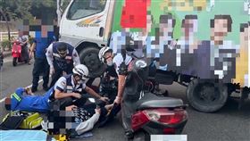 宣傳車,迴轉,車禍,機車騎士