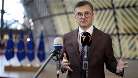 烏克蘭外交部長庫列巴。（圖／美聯社／達志影像）