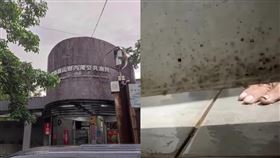 內灣老街女廁驚傳有偷窺狼。正妹如廁時，驚見隔板下出現一隻手。（圖／翻攝自臉書社團「爆料公社官方專屬」）