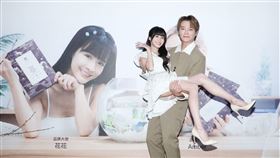 阿沁（右）、嫩妻花花。（圖／G-Zing提供）