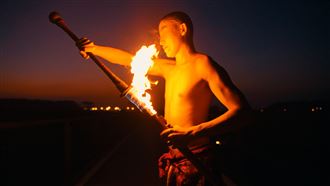 每次表演都在玩命　他如何與危險共存