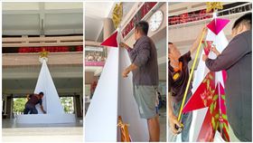 高雄,雄女,聖誕樹,設計師,高雄女中